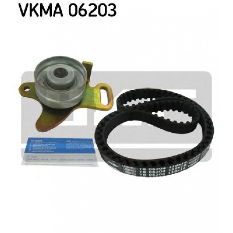 VKMA 06203 SKF Комплект (ремінь+ролики)